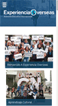 Mobile Screenshot of experienciaoverseas.com